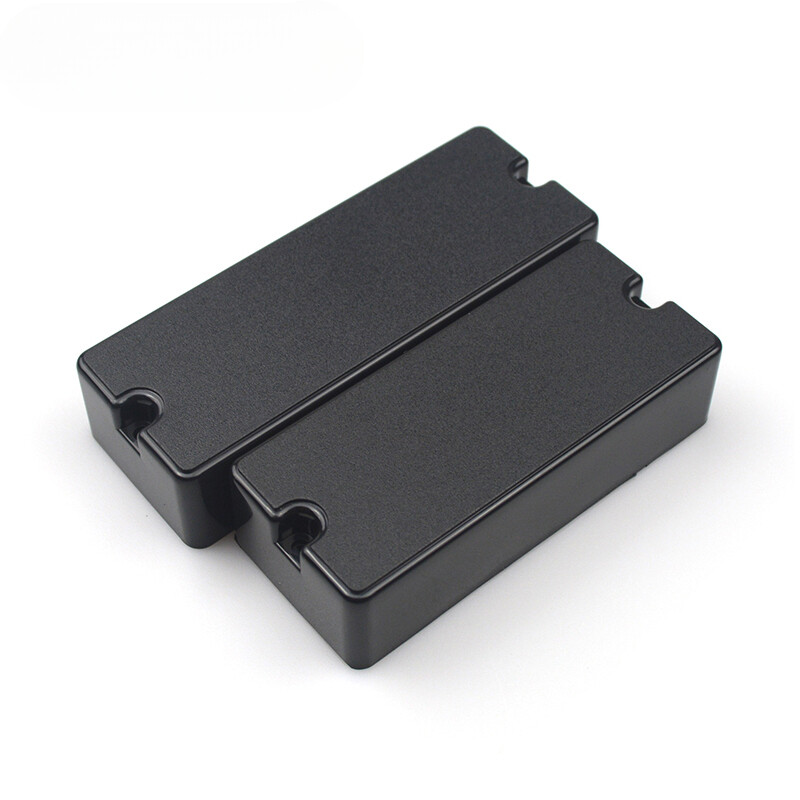 Hot sale 2 Hole 4 5String Bass Pickup Sealing Covers Solid ABS Matte Covers