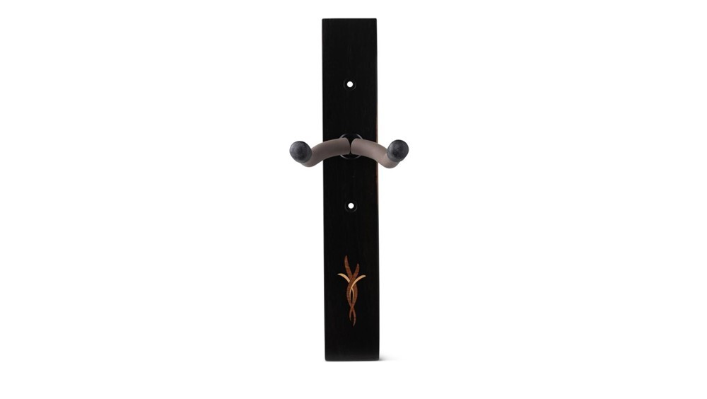 NEW - Taylor Exotic Wood Bouquet Guitar Hanger - Ebony, Wood Inlay - 70193