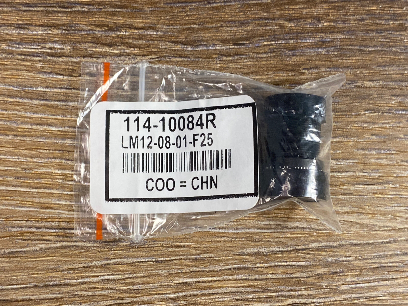 New Cognex 114-10084R P/N LM12-08-01-F25 LM120801F25 Industrial Vision Lens 8MM