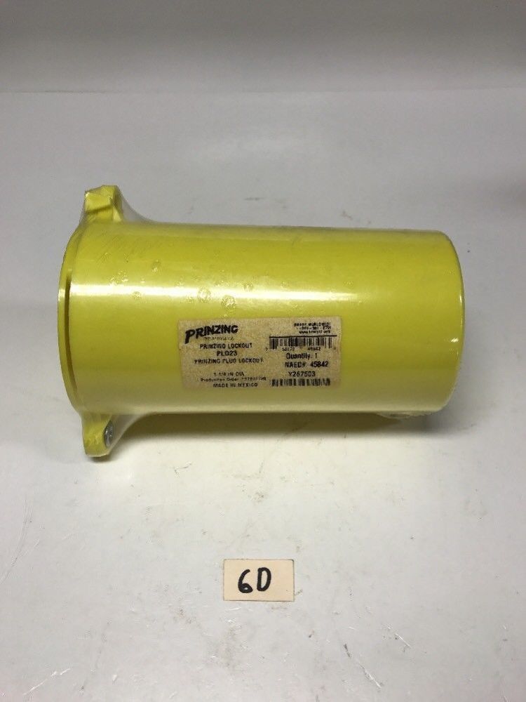 New! Prinzing PL023 Plug Lockout Yellow *Fast Shipping* Warranty!