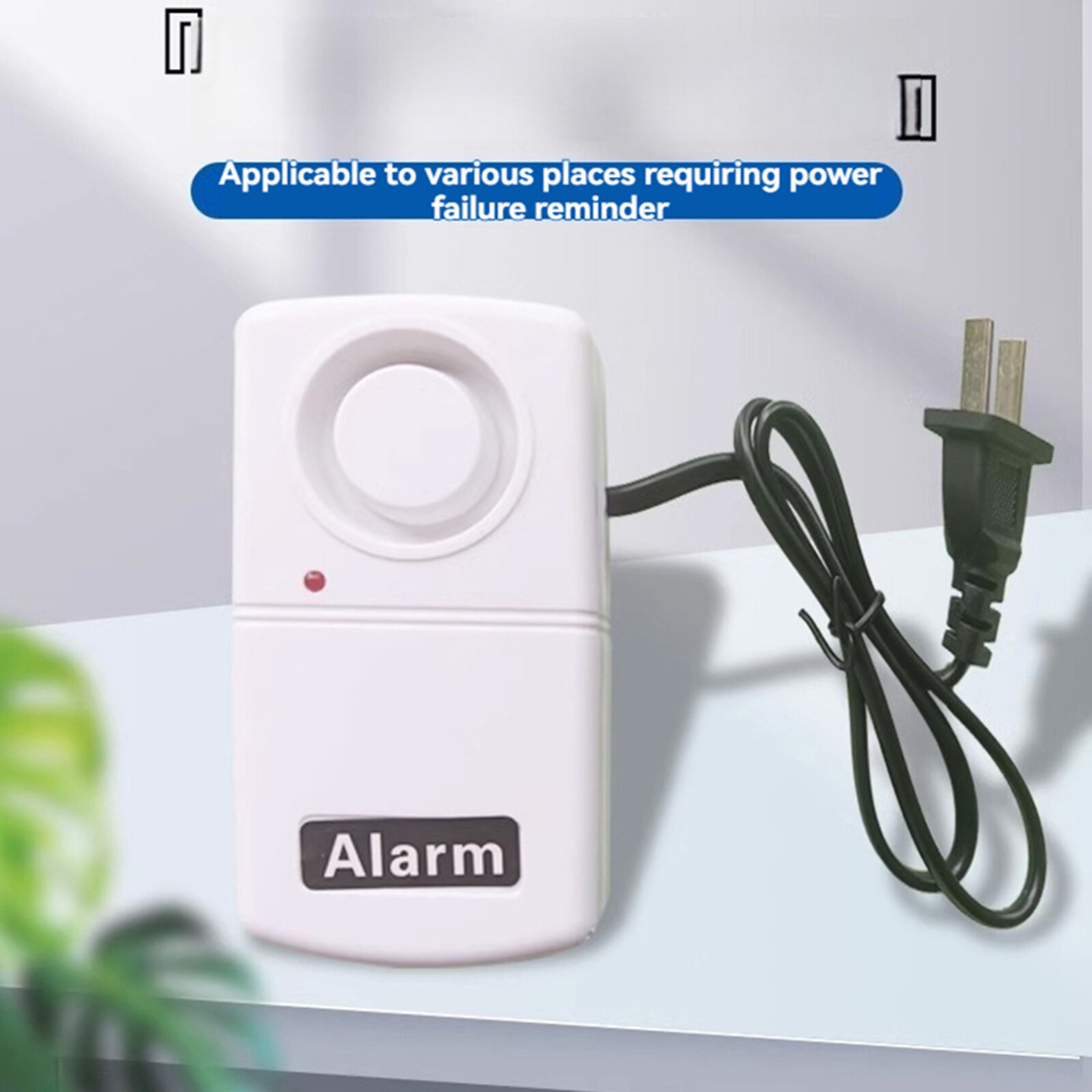 Automatic Circuit Reminder Cold Storage Aquarium Power Failure Alarm 110db 220V
