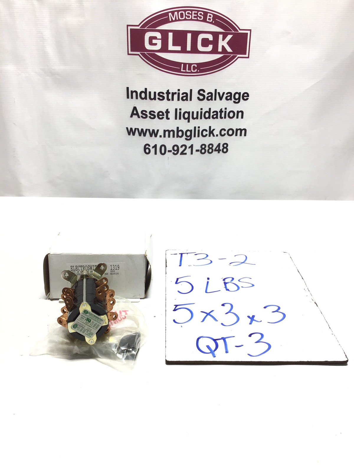 Electro Switch 101910LD 1319 4-Position Rotary Switch Series 101