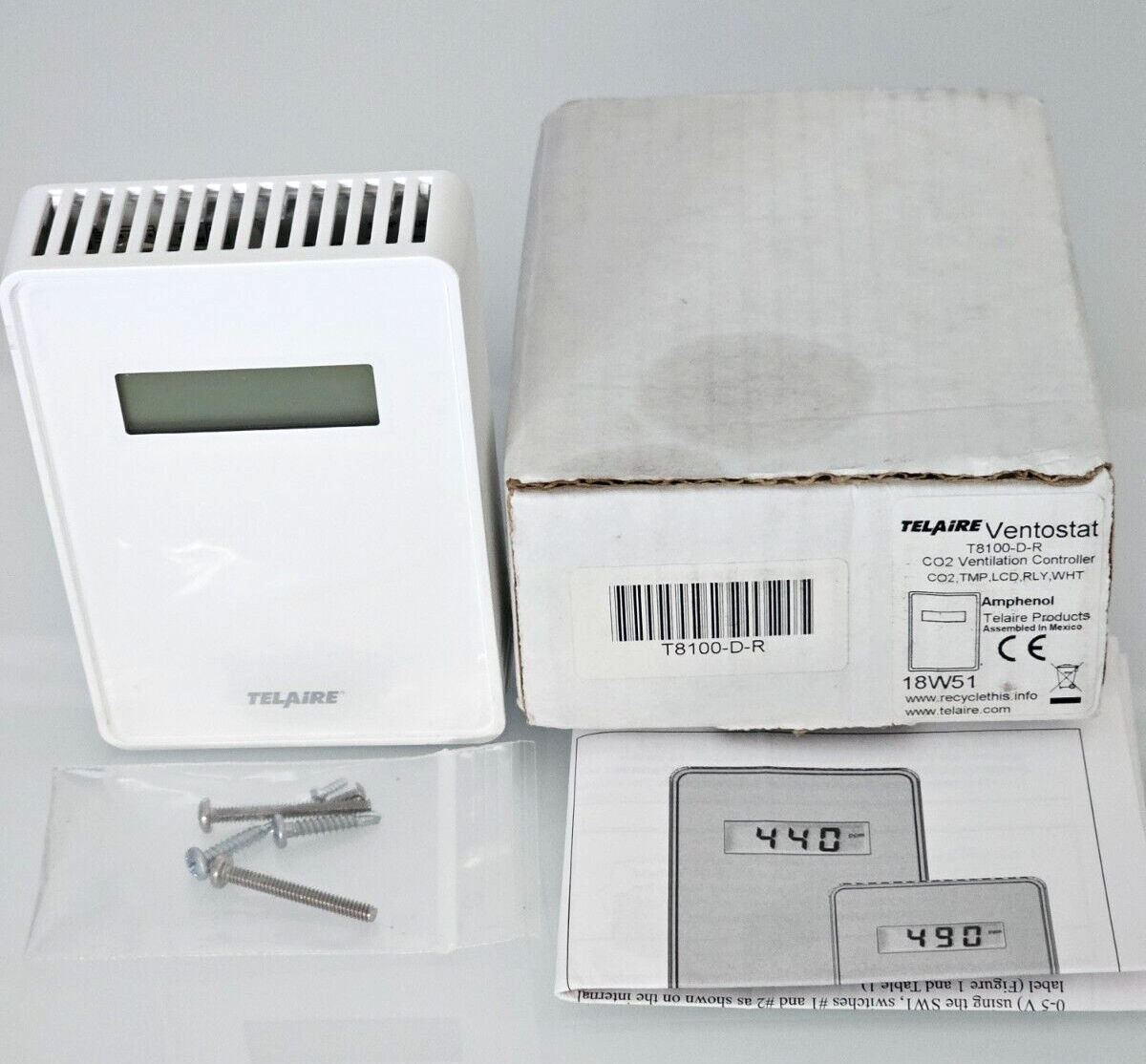 TELAIRE VENTOSTAR T8100-D-R CO2 SENSOR