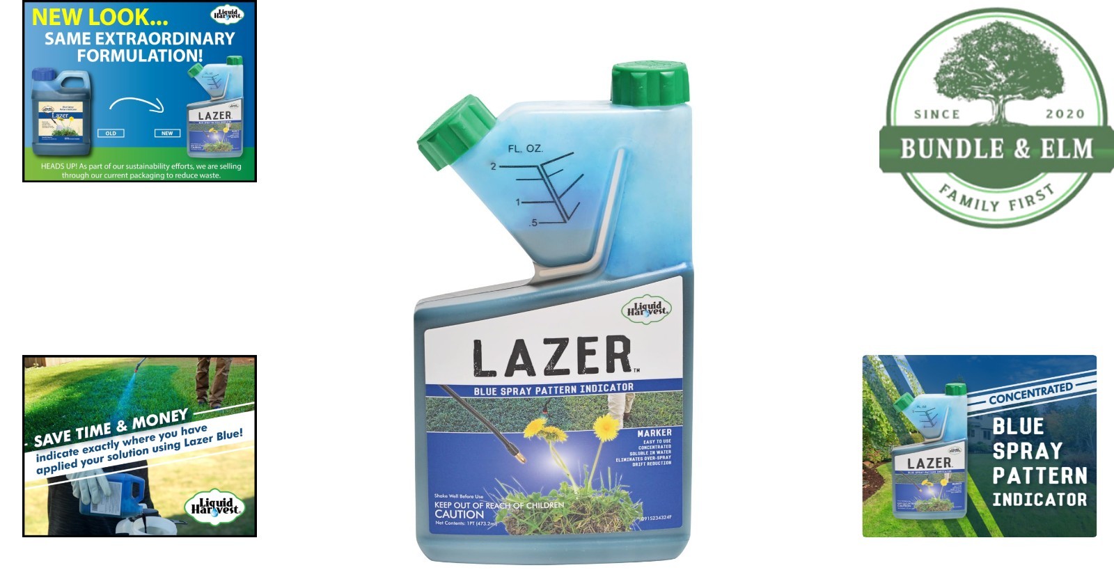 Visual Guide Spray Pattern Indicator for Accurate Weed Treatment Applications