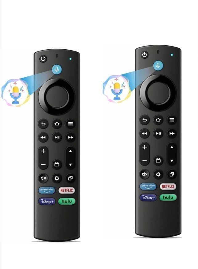 Replacement Voice Remote for Fire Sticks & Insignia/Toshiba/AMZ Smart TVs 2 Pack