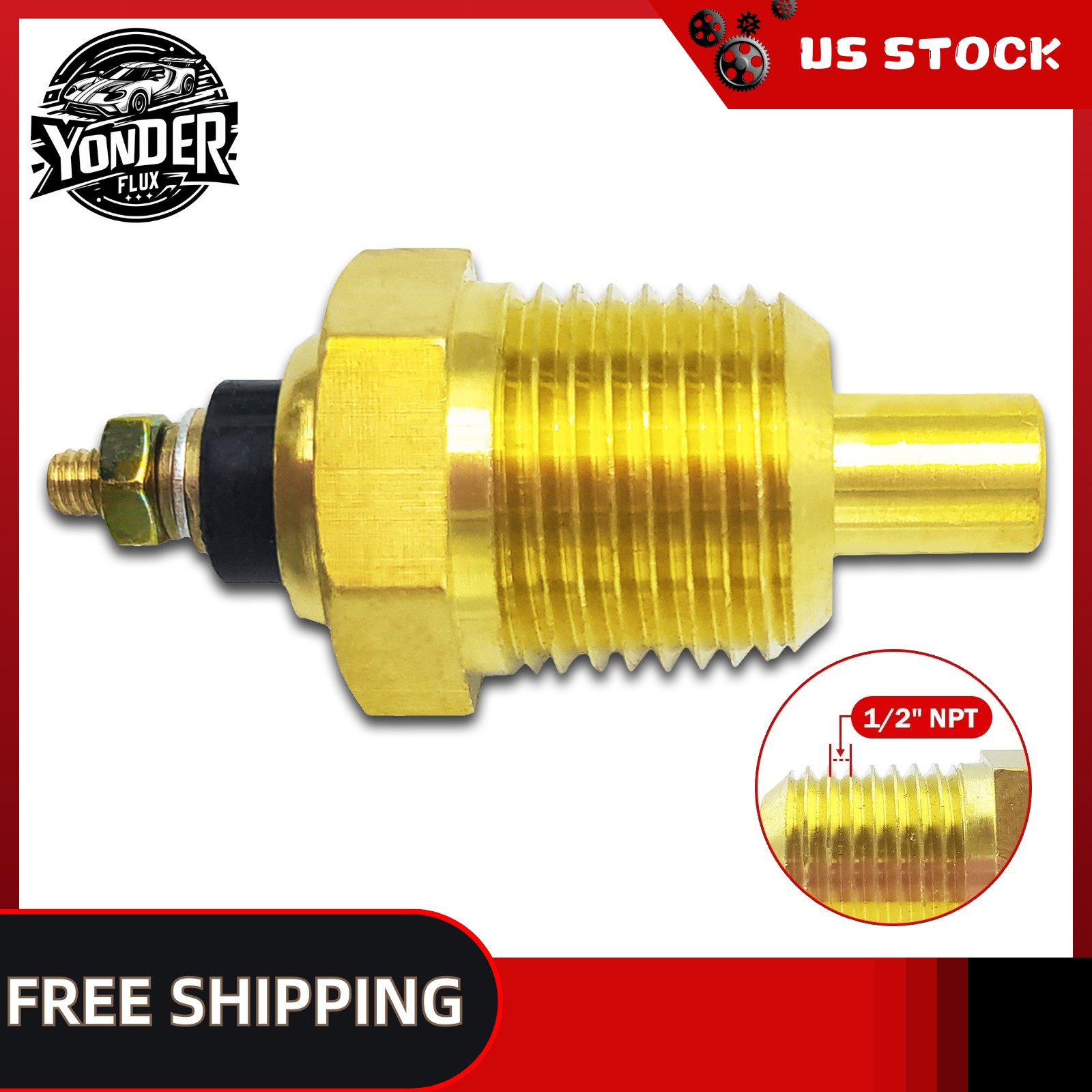 Temperature Sensor for Peterbilt 378 379 387 No Year 17-04184