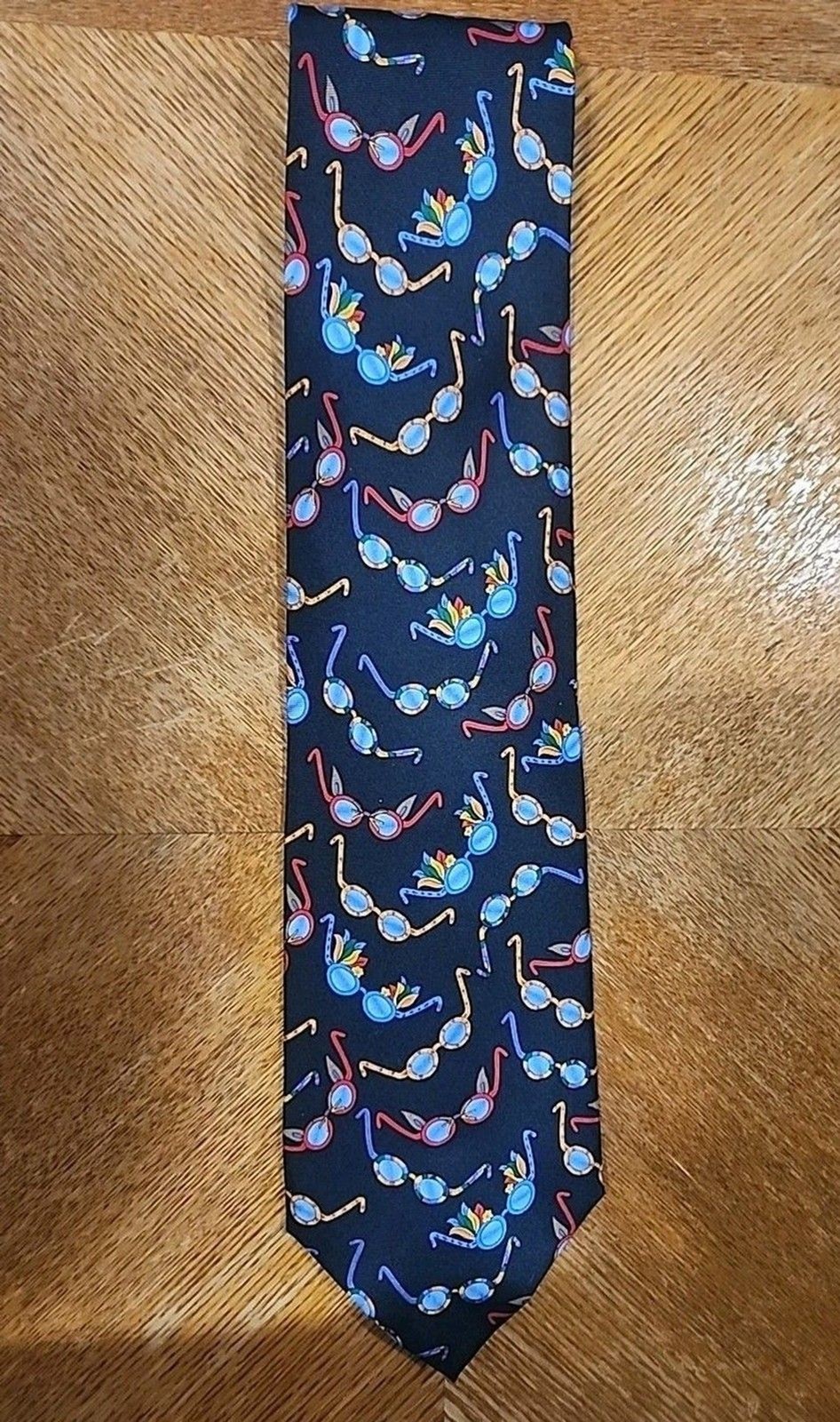 Save The Children Men’s Silk Tie ClearVision Charity Necktie