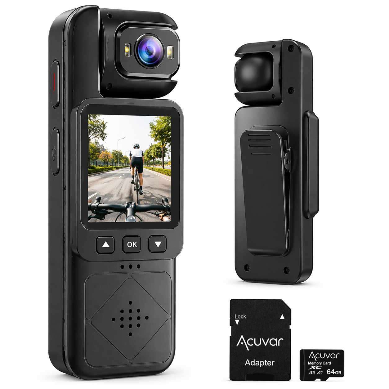 HD Mini Police Body Camera 1080P Video Audio Recorder Pocket Night Vision Cam