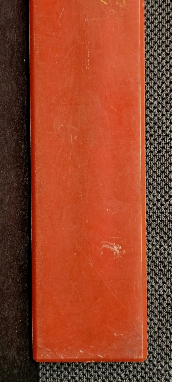 Vintage Sterling 555 Red Multiplier Pencil Box With Sharpener