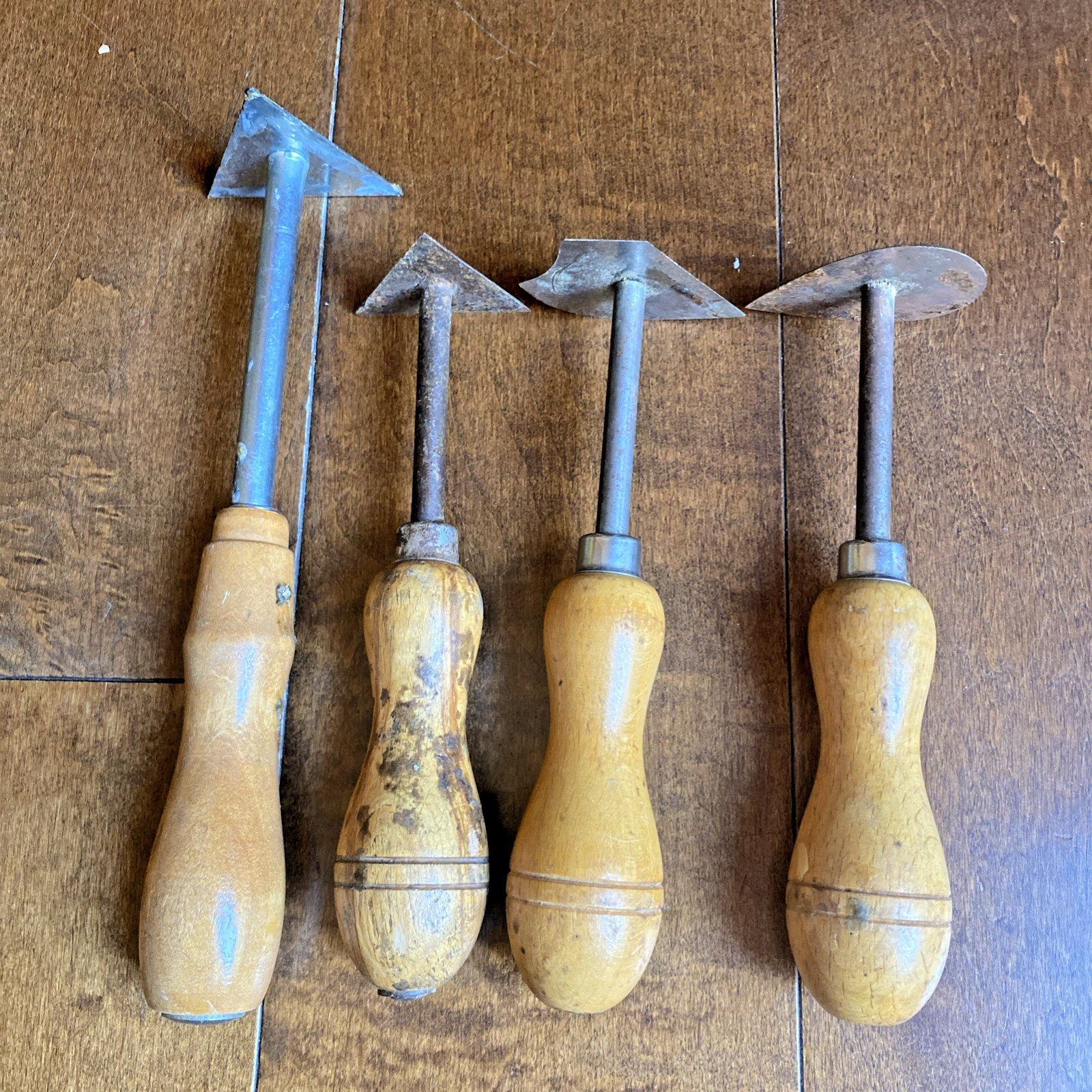 Brookstone Cabinet Scrapers Set Of 4 Industrial Workshop Craft Trade