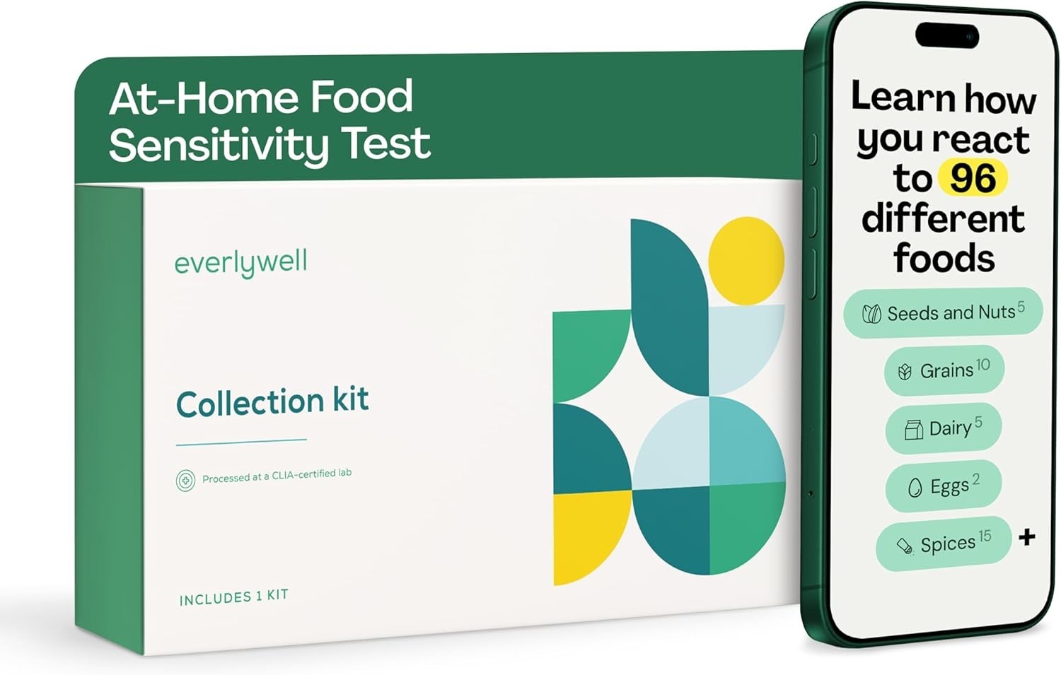 Food Sensitivity  - Learn How Your Body Responds to 96 Different Foods - At-H...