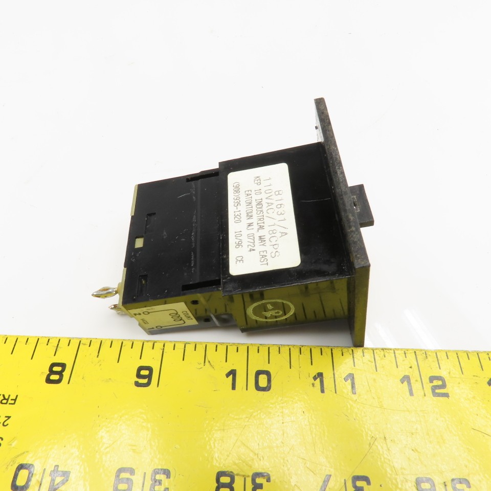 Kep B1631/A 6 Character 110V Industrial Panel Meter Counter