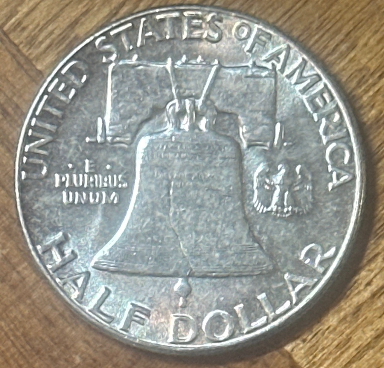 1956 - P * FRANKLIN HALF DOLLAR * BRILLIANT LUSTER * SILVER