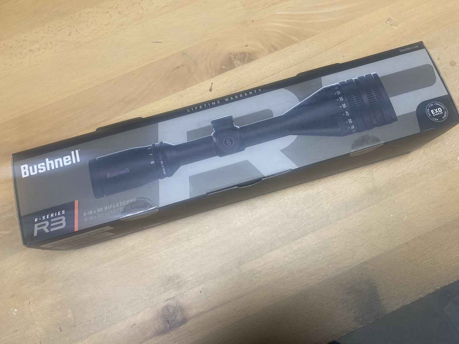Bushnell R3 6-18x50mm SFP Riflescope w/ DOA Quick Ballistic Reticle #R3-61850S11