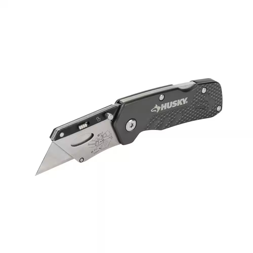 Compact Folding Lock Back Utility Knife