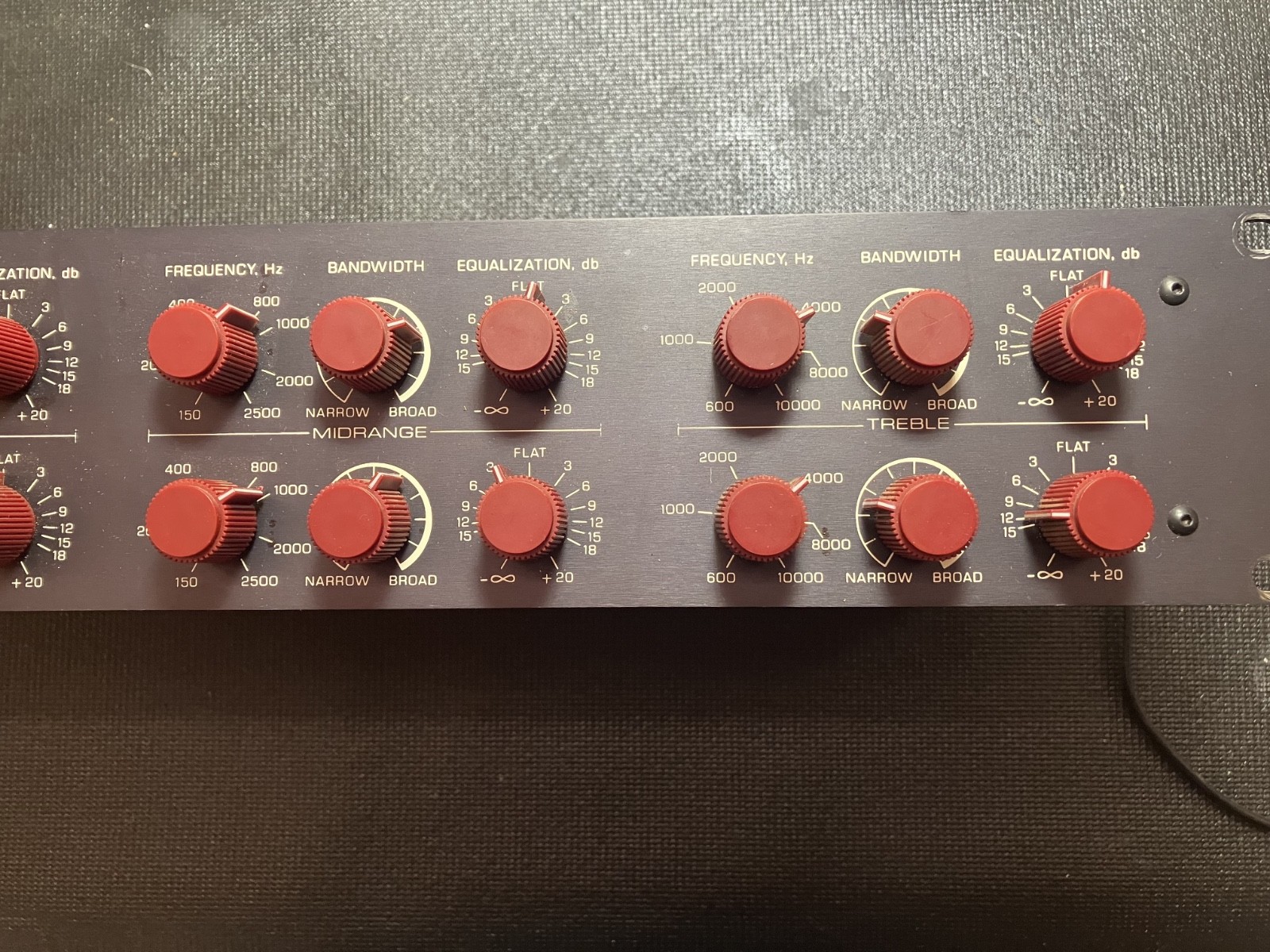FURMAN SOUND PQ-6 VINTAGE PARAMETRIC EQUALIZER with original manual
