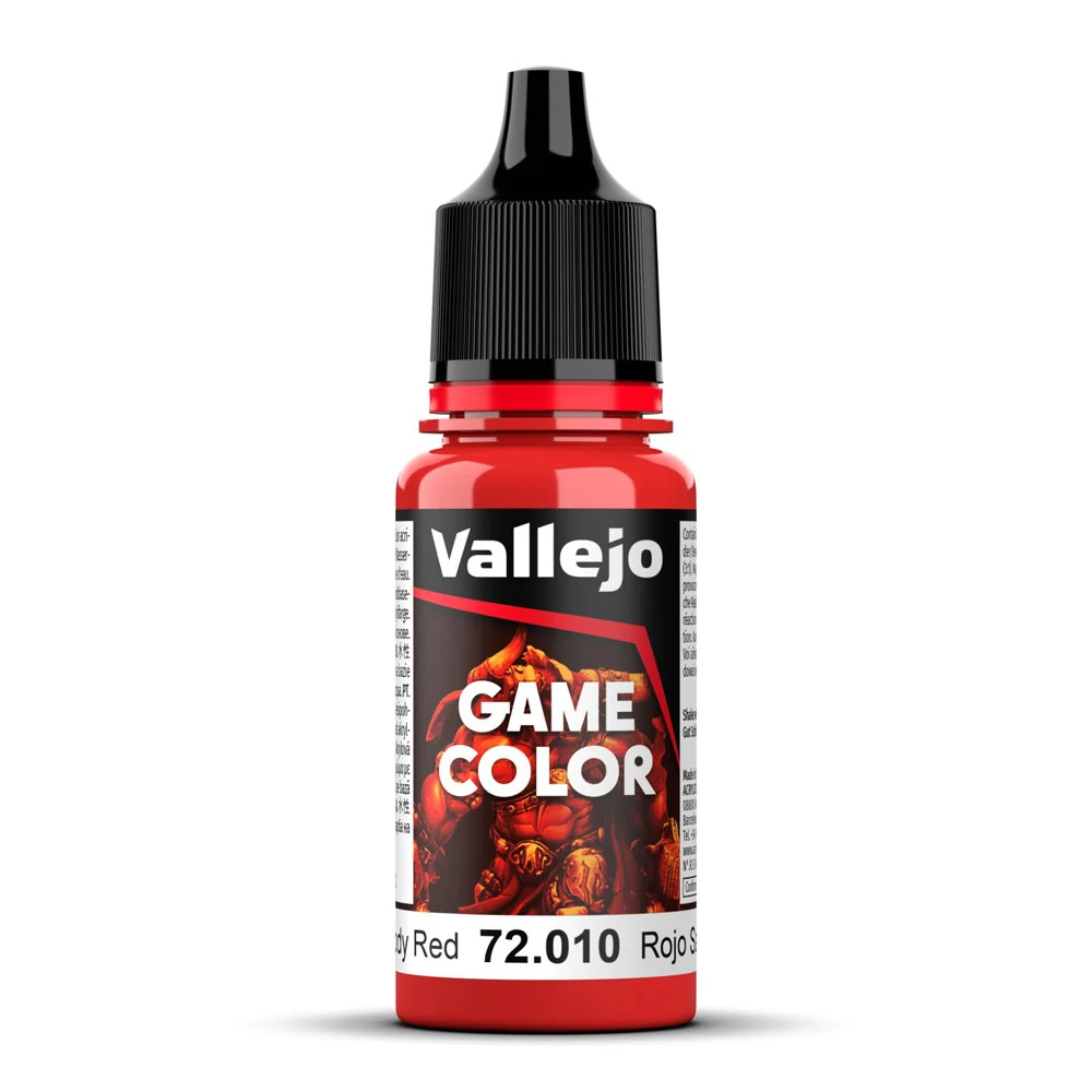 Vallejo Game Color 72.010 Bloody Red 18ml