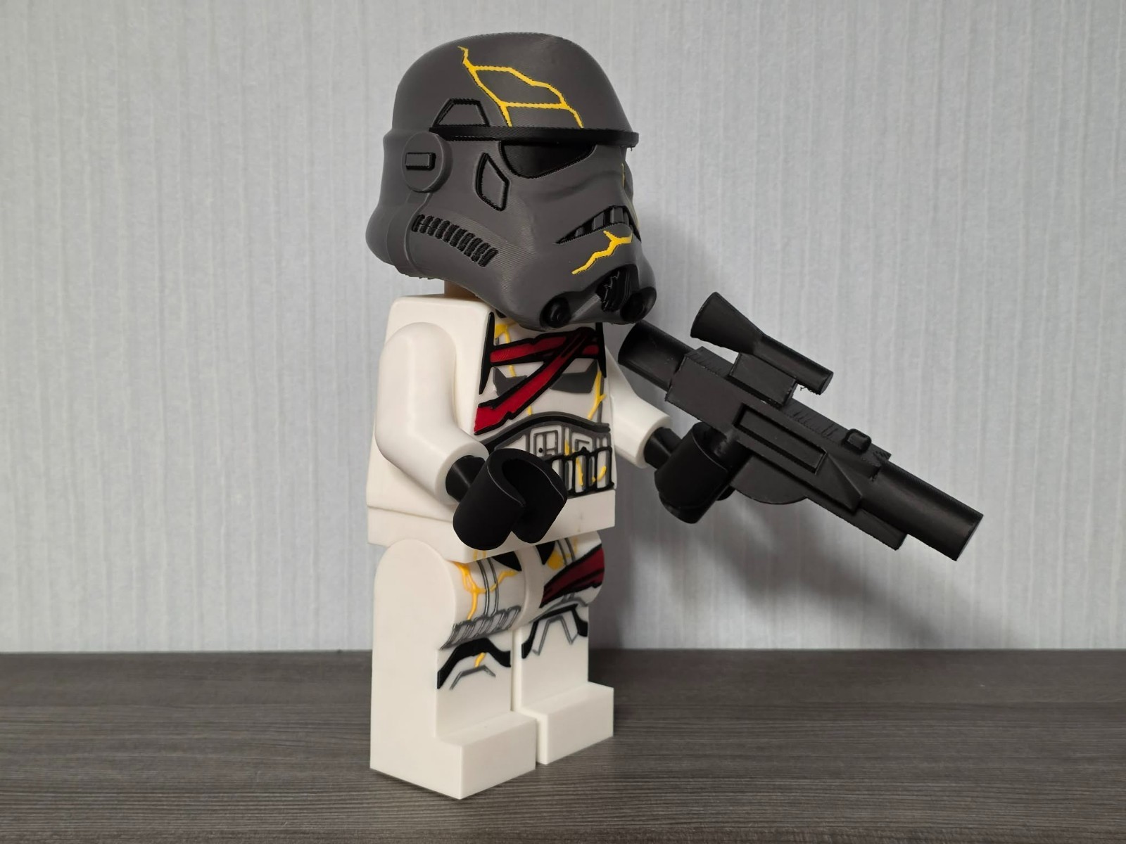 3D Printed - 9in - Star Wars LEGO INSPIRED Night Trooper