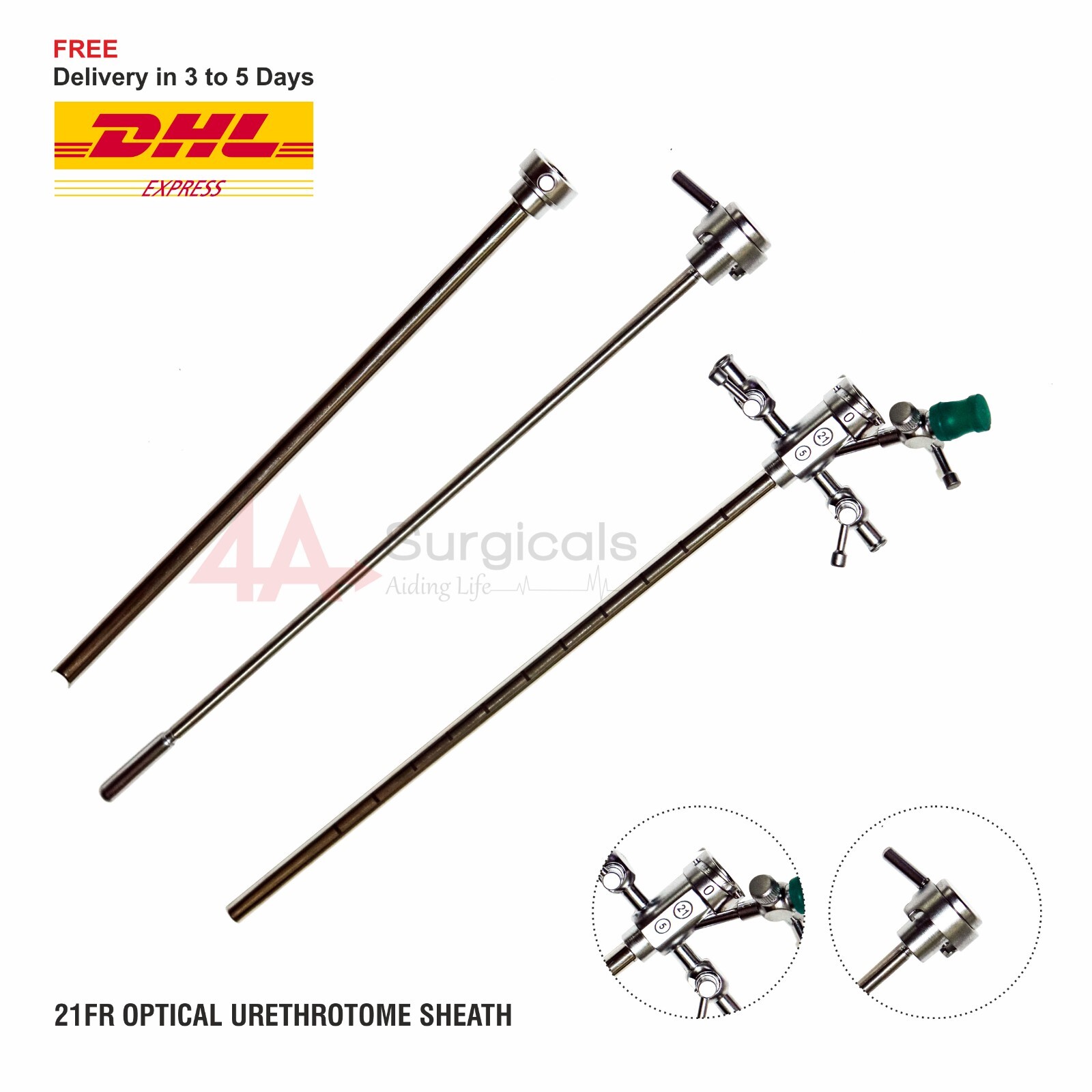 4A 21FR Optical Urethrotome Sheath