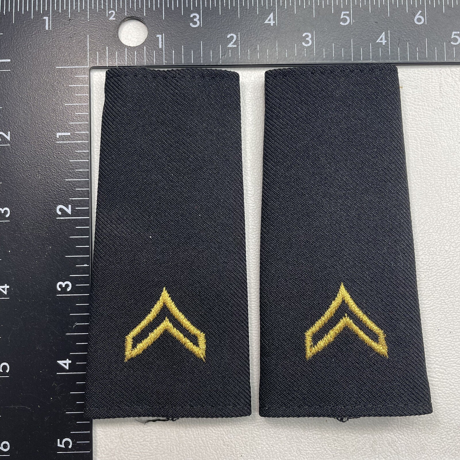 Epaulet CORPORAL Lot Of 2 Shoulder Boards (Similar To Patch) C26K