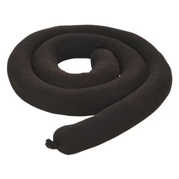 Pig Filter Sock,Black,10 ft. Lx5 in. W FLT718 Pig FLT718 5 in dia x 10 ft L