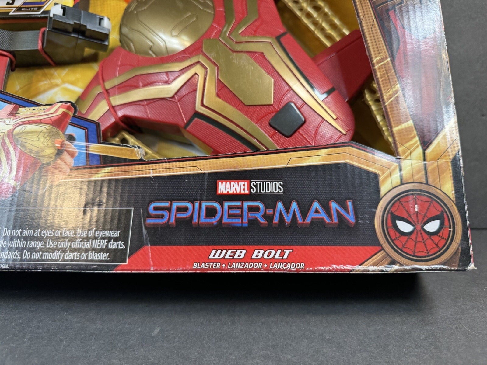 Spider-Man Web Bolt Nerf Gun Toy