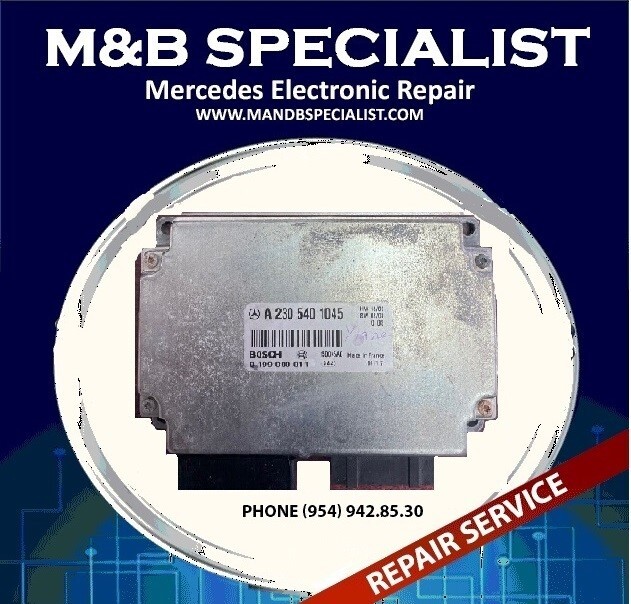 Battery Stabilization Control Module For 03-12 Mercedes R230 SL500 SL55 AMG
