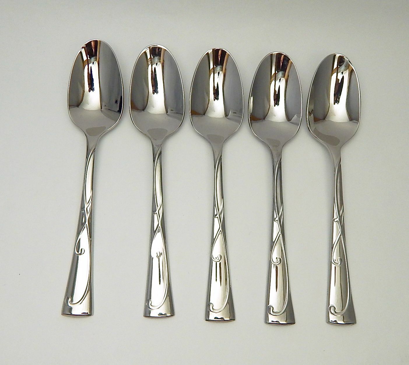 Towle Blossom Stainless 5 Teaspoons Teaspoon Free Ship