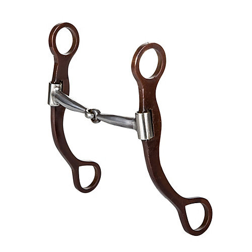 Tabelo Antique Plain Cheeks Curb Bit 4.625