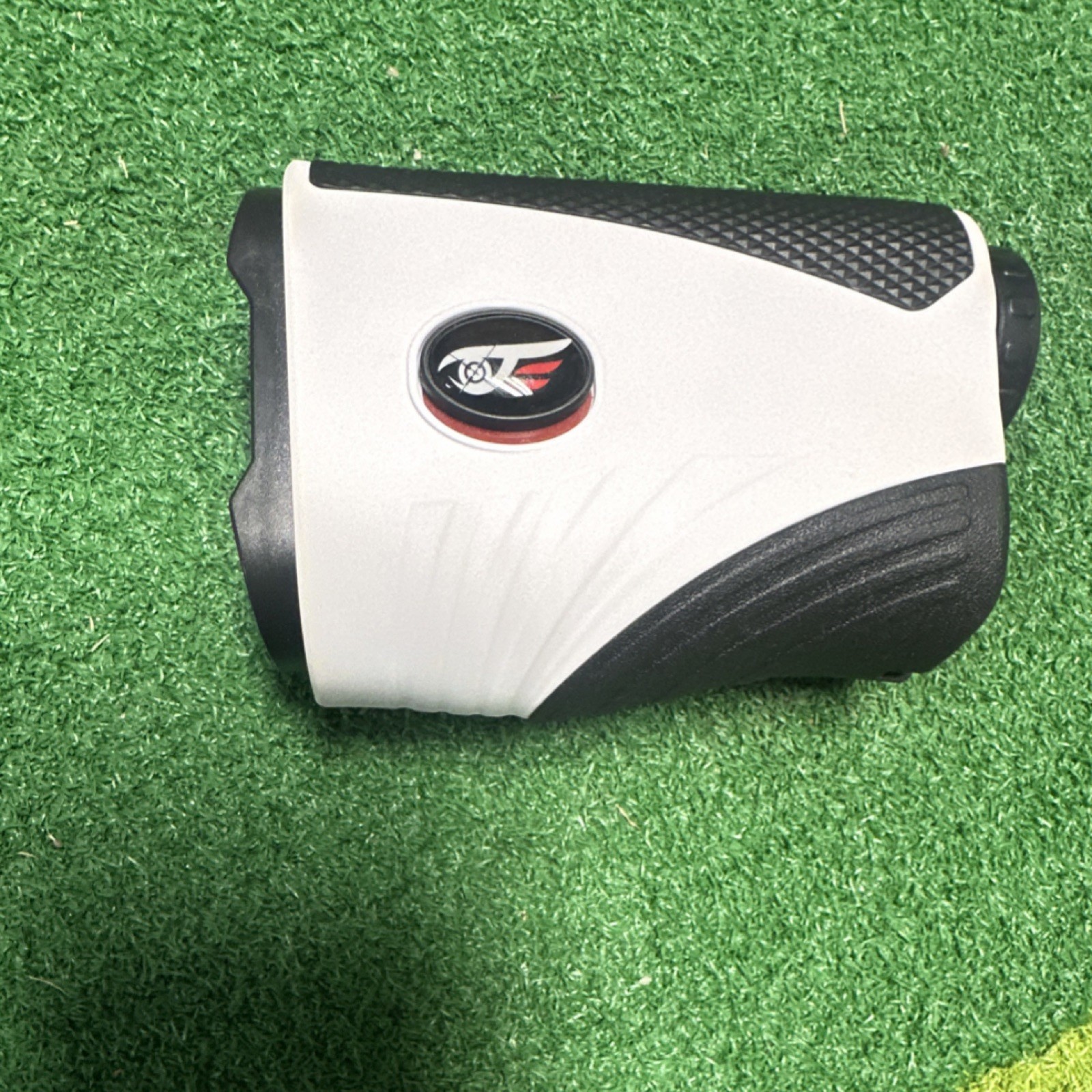 Snake Eyes Golf Rangefinder Laser Sensor White Black Plastic Yards Measurement