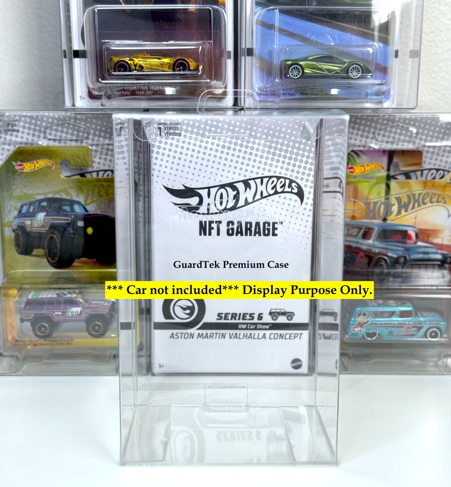Guardtek Protector Case for Hot Wheels NFTH '69 Chevelle SS 396 Series 6 (5 pc)