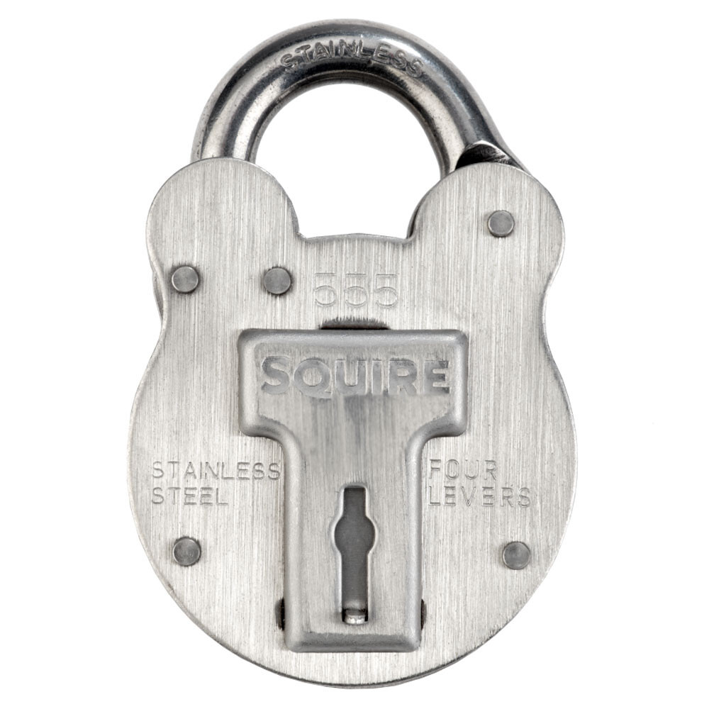 Squire 555 Stainless Steel Marine Padlock KAPEF11 (555-KAPEF11)