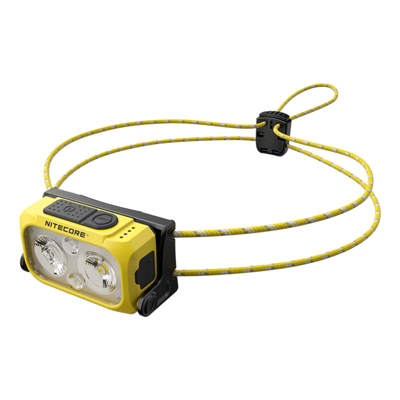Nitecore NU21 360 Lumen USB Rechargeable Ultralight Headlamp White Red LED (Ylw)