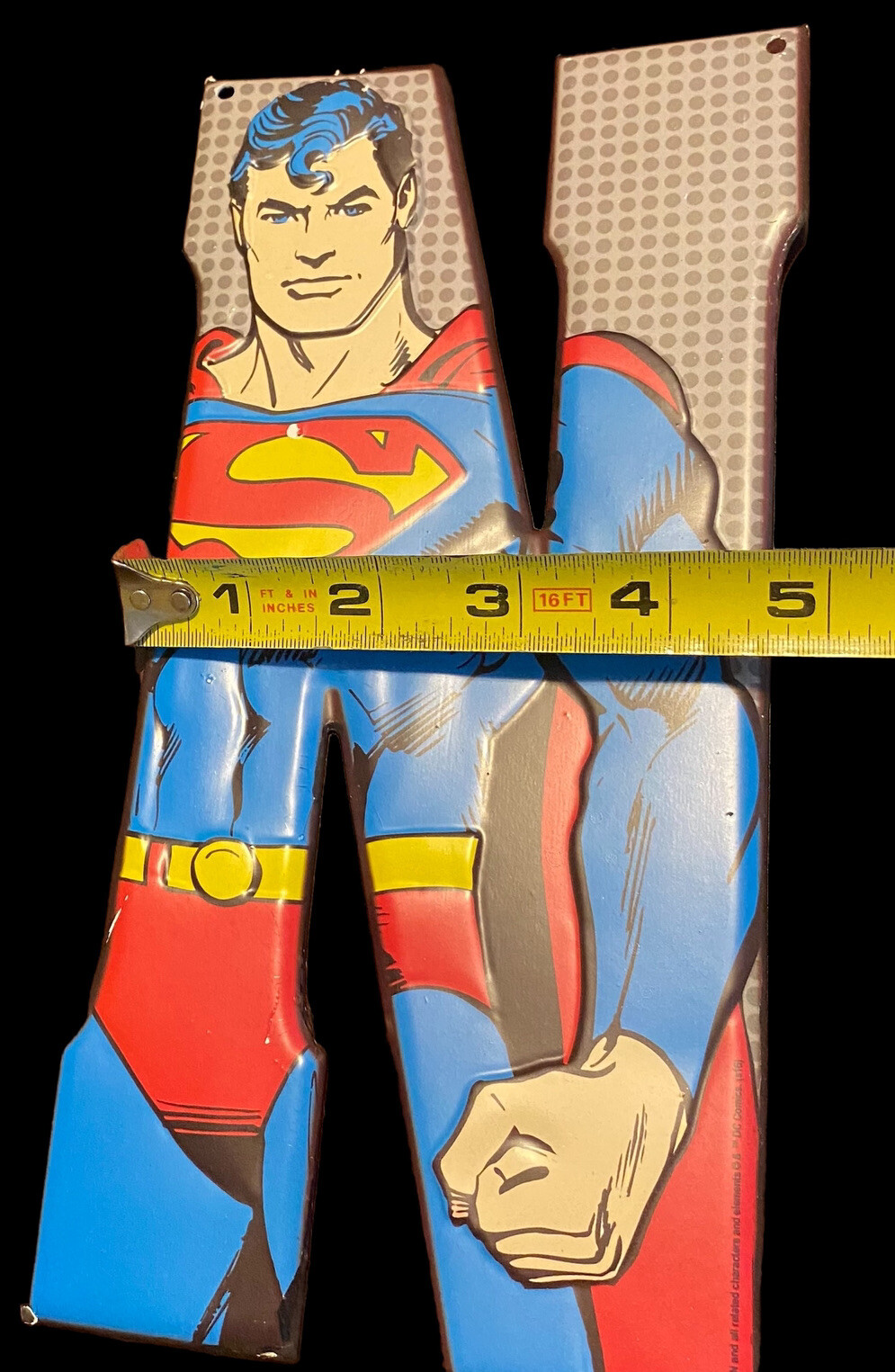 Hobby Lobby Wall Decor DC Comics Superman initial “N” NWT