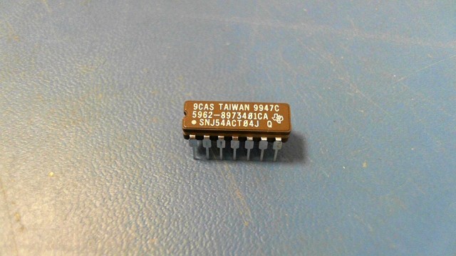 New (5pcs) SNJ54ACT04J TEXAS INSTRUMENTS IC Logic