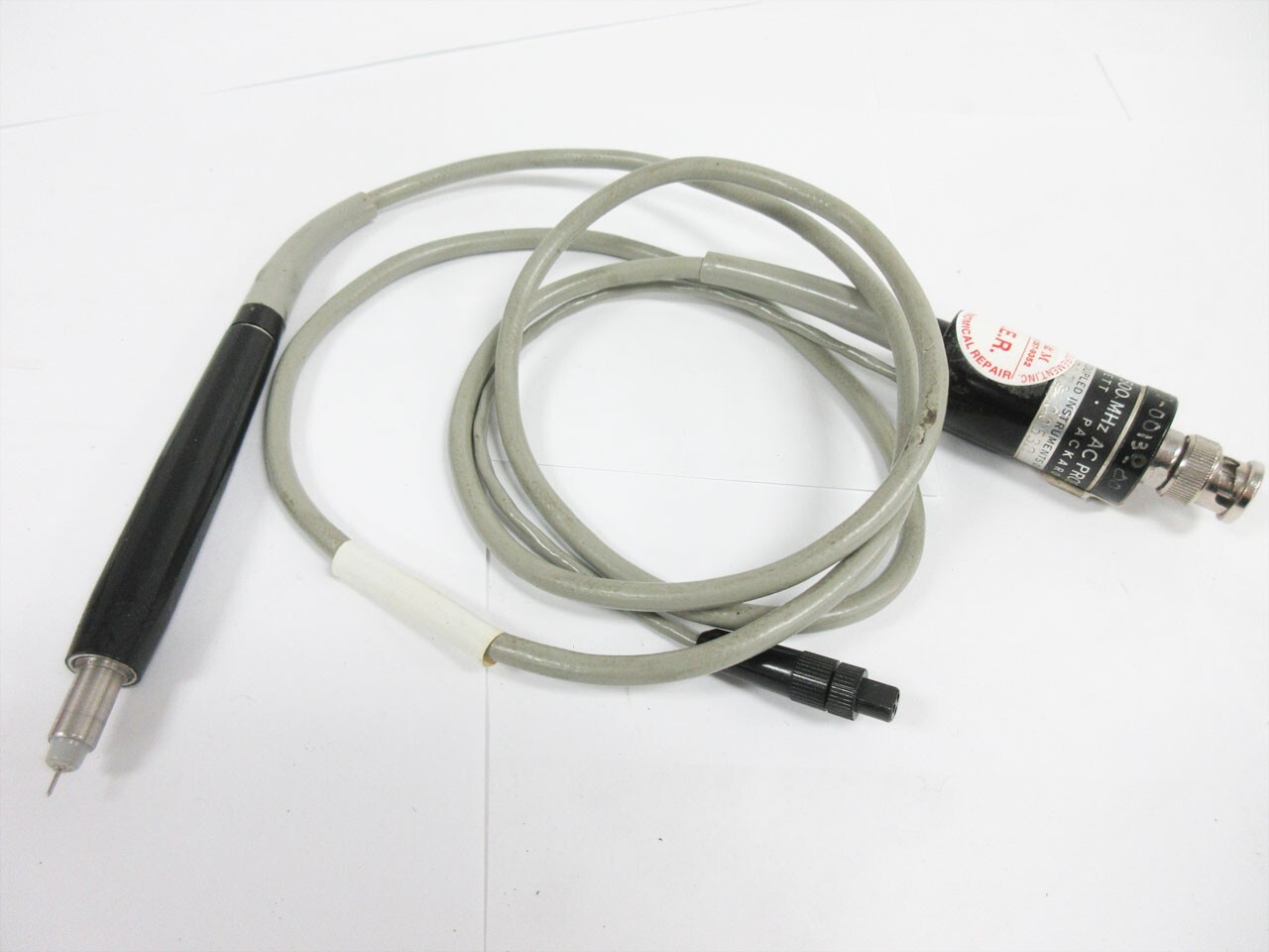 HP 1121A 500 MHZ AC ACTIVE PROBE USED WITH 141T SPECTRUM ANALYZER - PARTS ONLY