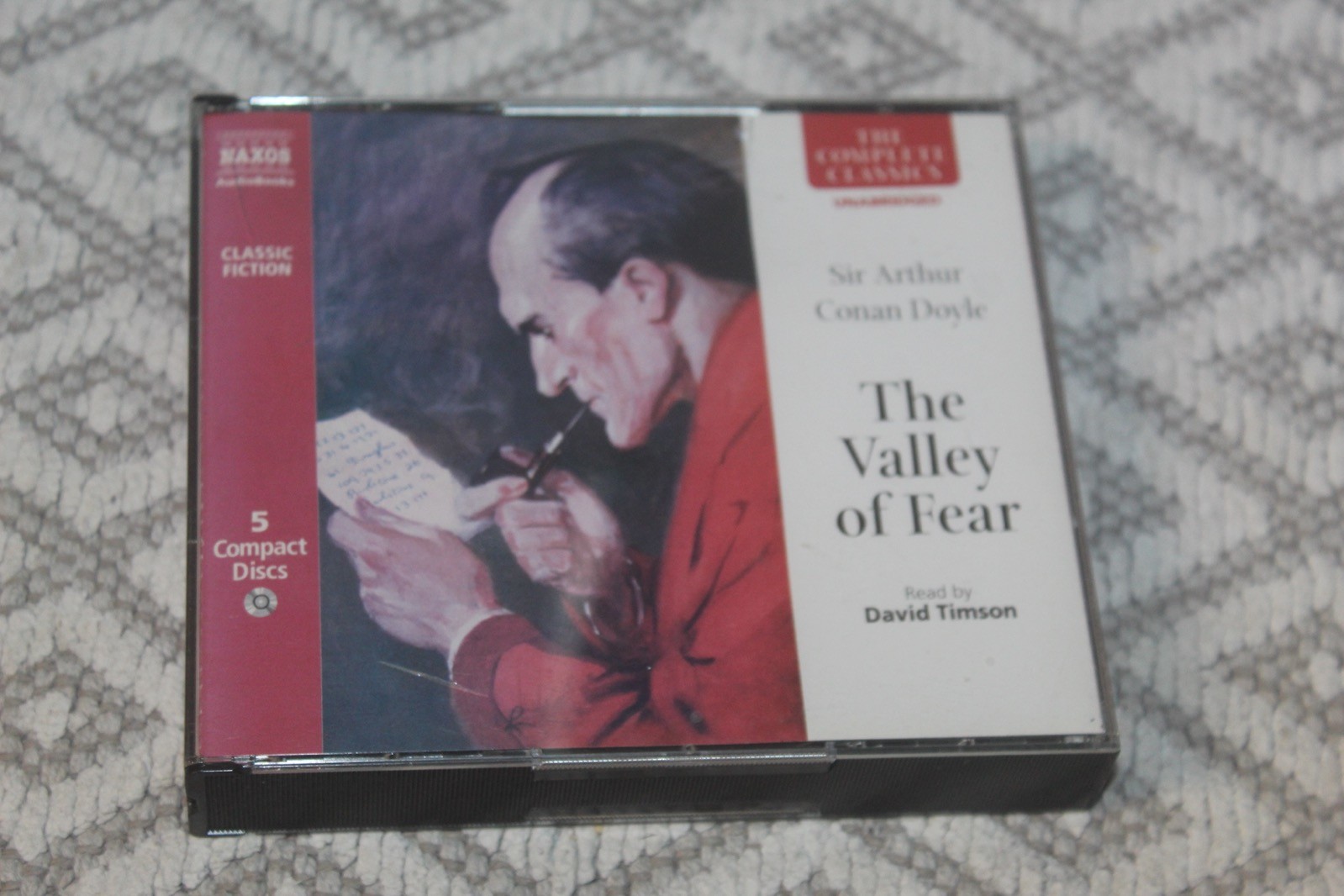 The Valley Of Fear Audiobook CD Naxos -F4