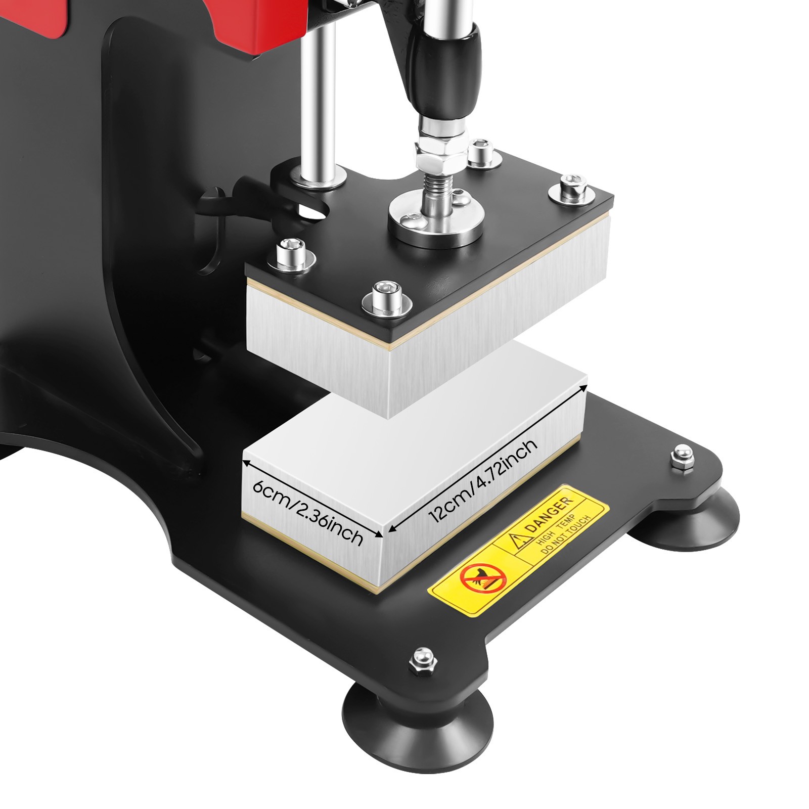 Heat Press Machine Hot Heat Press Machine 0-999s for T Shirt Hat Plate Cap 900W