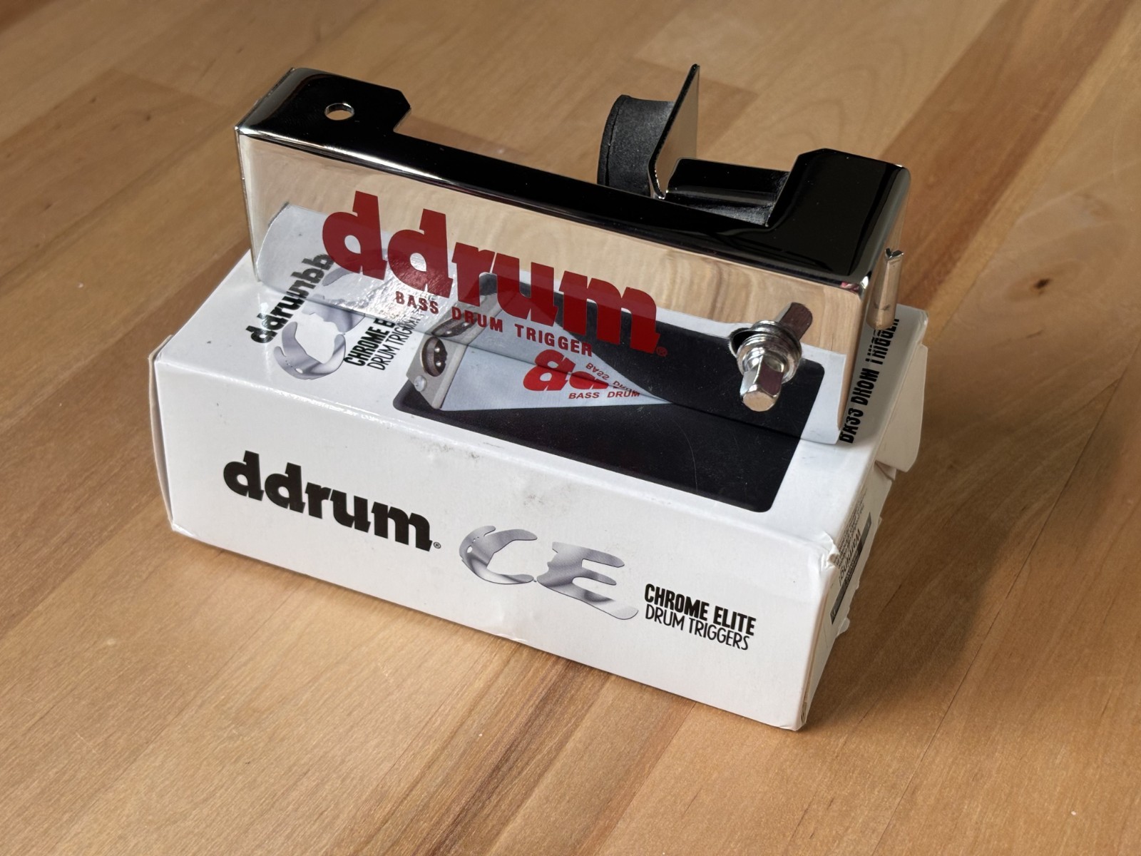 ddrum Chrome Elite Advanced Engineered Bass Drum Trigger Chrome