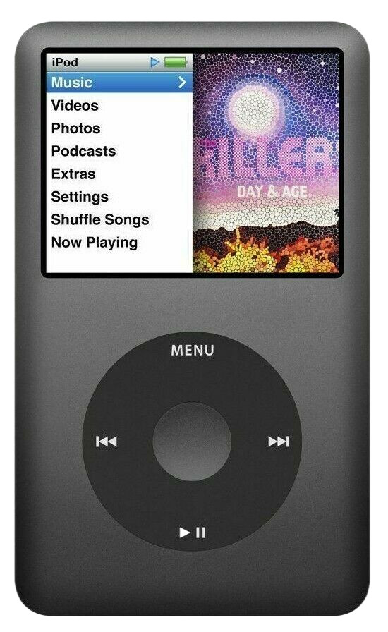 NEW Apple iPod classic 7th Generation Gray 2TB MP3 - With New Box