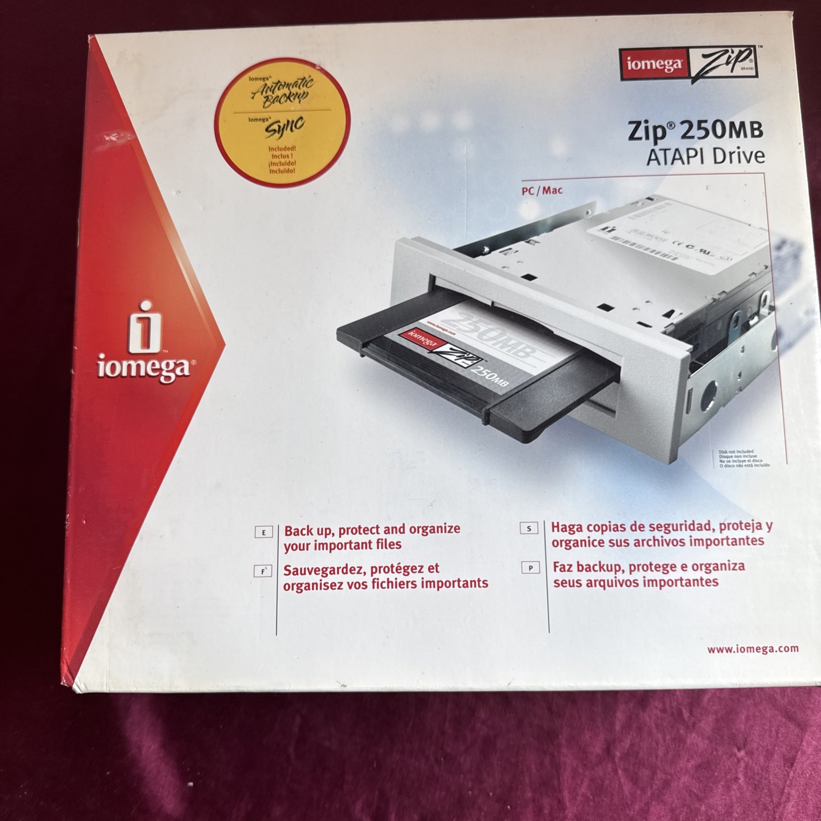 Iomega Zip 250 250MB ATAPI Powered PC & Mac Internal Drive