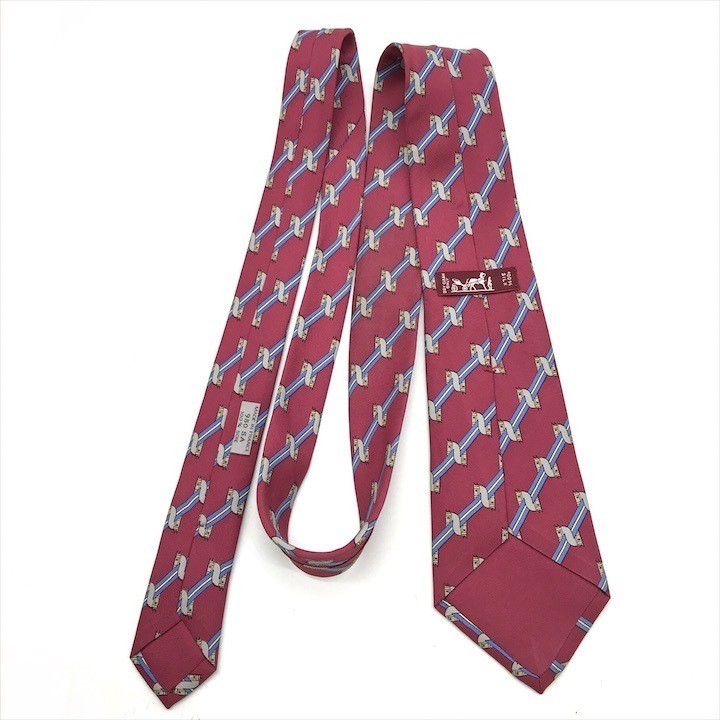 HERMES Tie Silk Multicolor Excellent