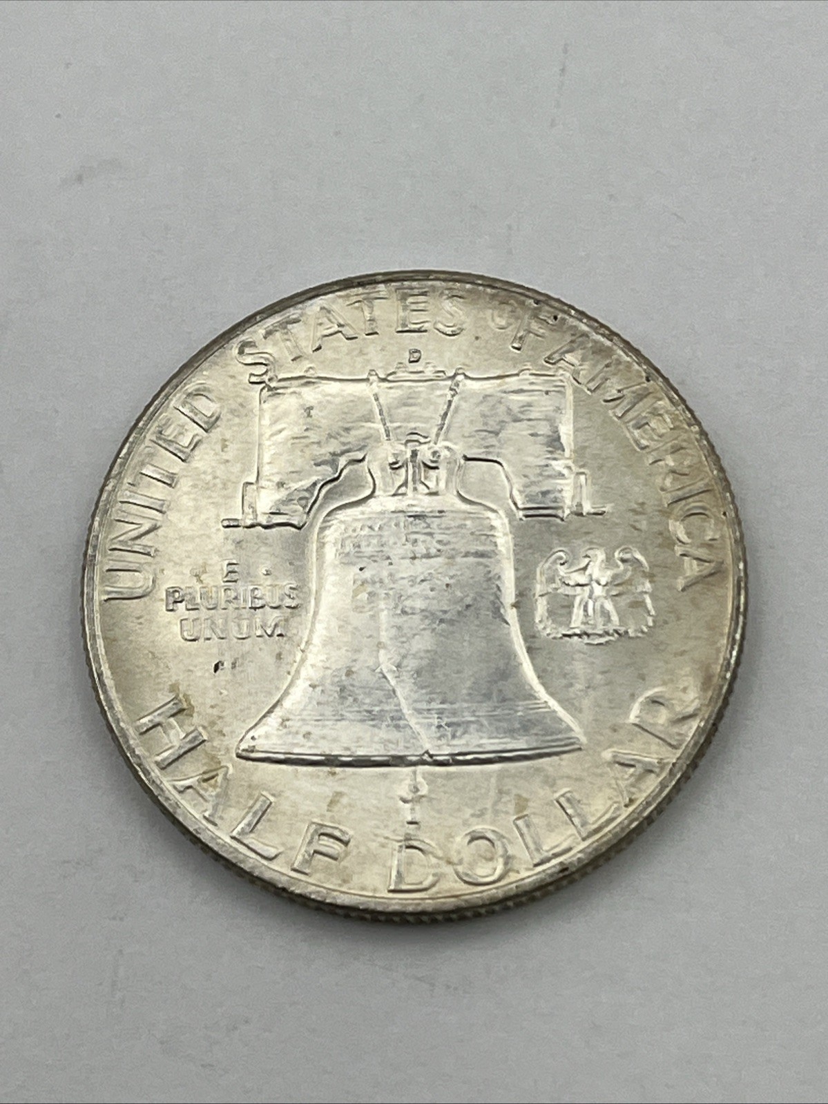 1960 D Franklin Half Dollar