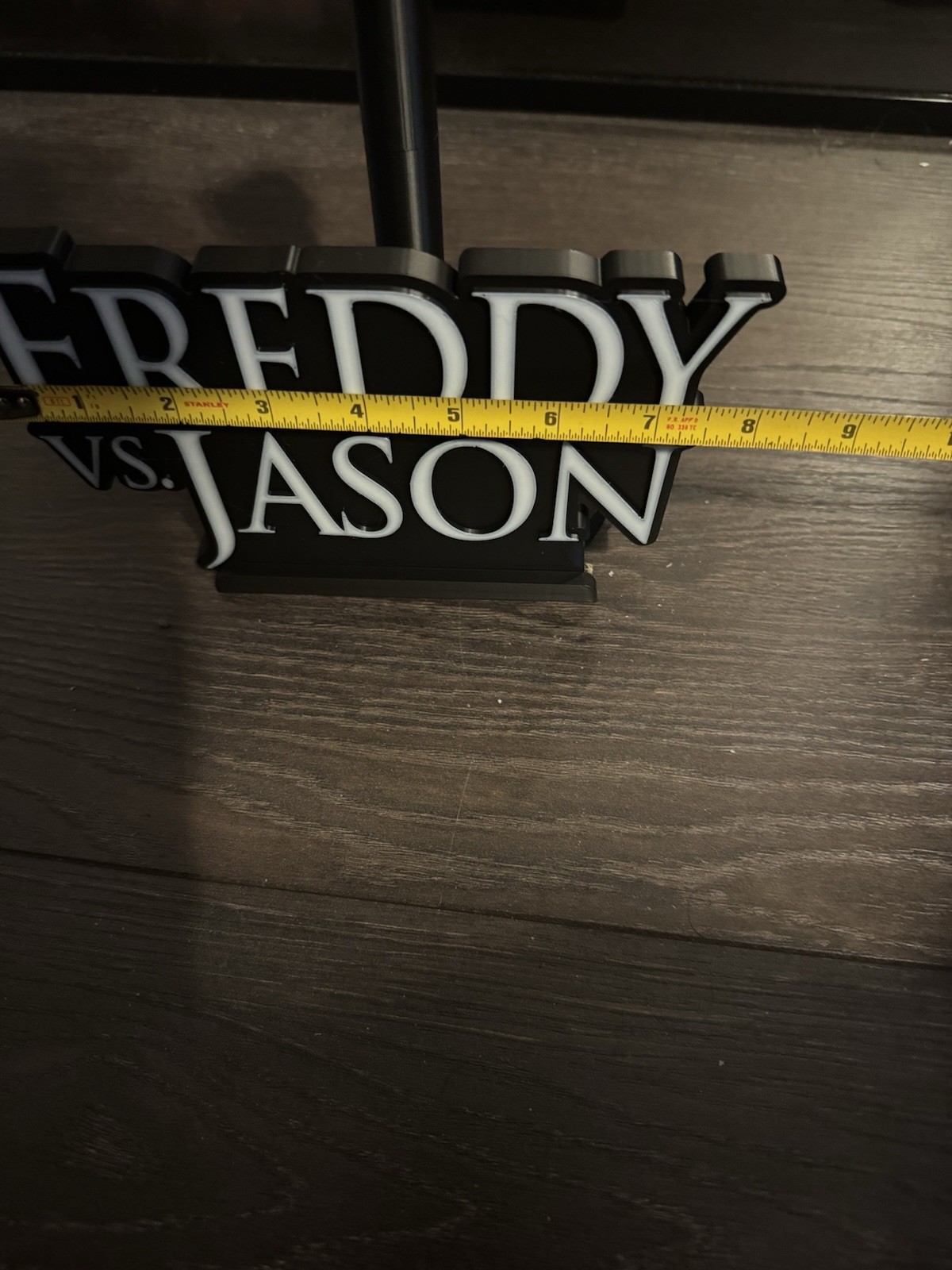 Freddy VS Jason Mask Stand Display