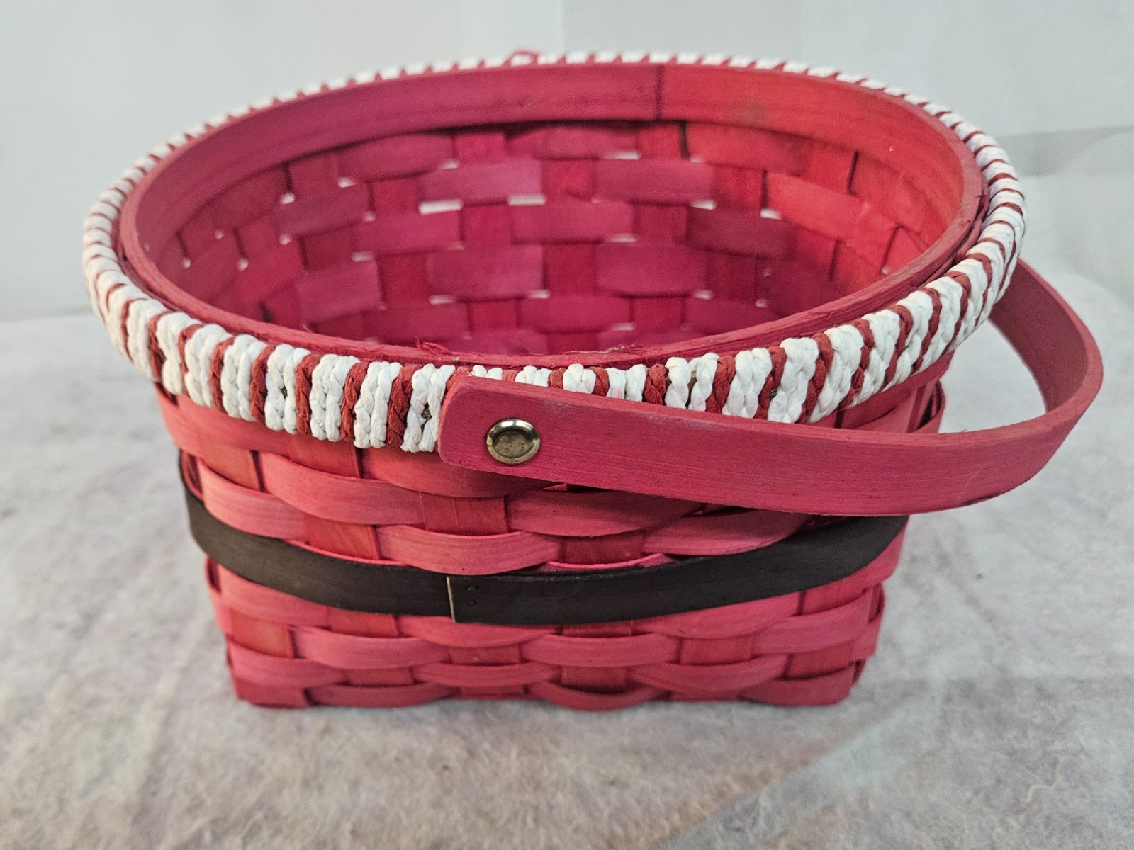 SANTA CLAUS Wicker Basket