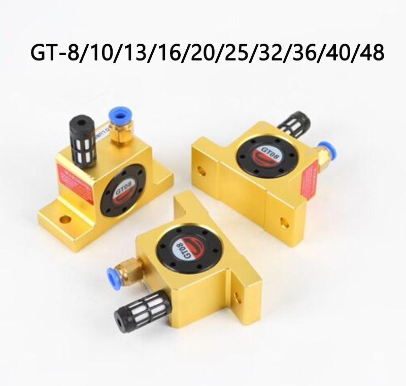Industrial GT-8/10/16/20/25/36/48 Pneumatic Turbine Vibrators+Silencer+Connector