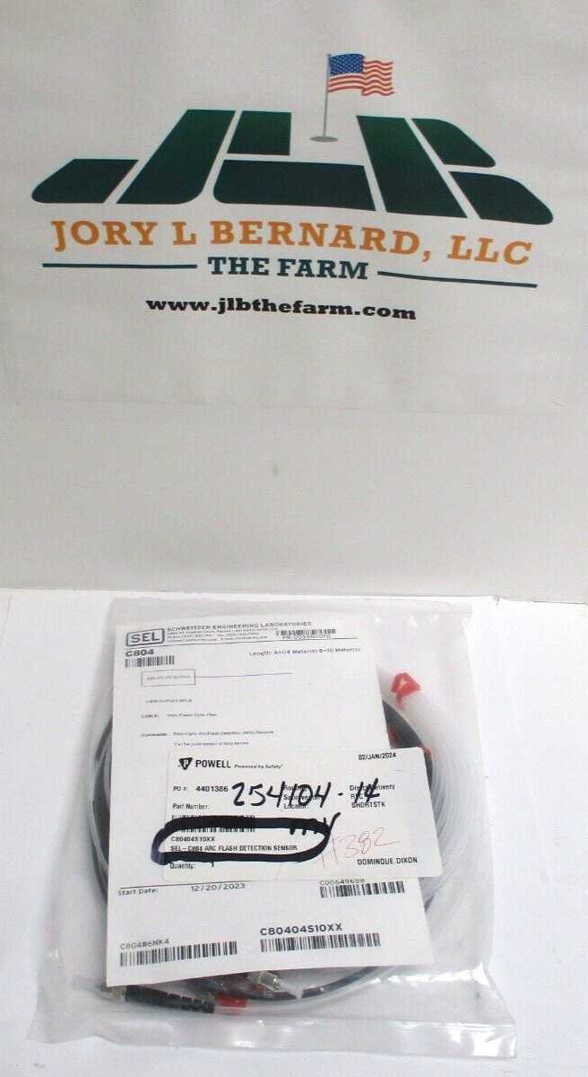 SCHWEITZER ENGINEERING , C80404S10XX, ARC FLASH DETECTION SENSOR , SURPLUS