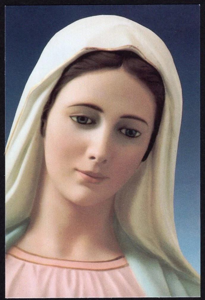 Holy card de la Virgin santino image pieuses estampa