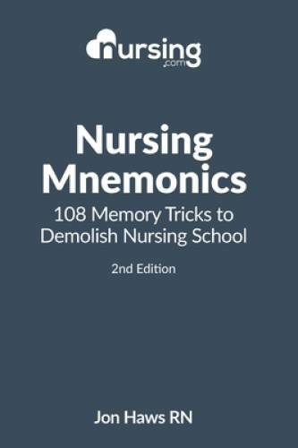 Nursing Mnemonics: 108 Memory Tricks to Demolish Nursing School - VERY GOOD