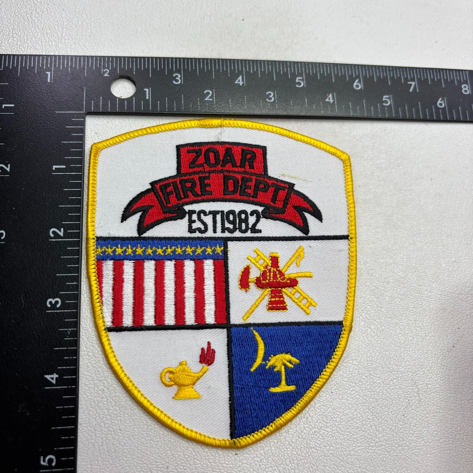 ZOAR FIRE DEPARTMENT Patch (Firefighter) 541J